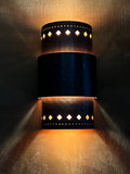 Wall Sconce - WSA-CUT OUT 3-HAMMERED 2